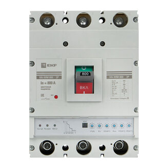 Выключатель автоматический ВА-99М 800/800А 3P 75кА с электронным расцепителем EKF