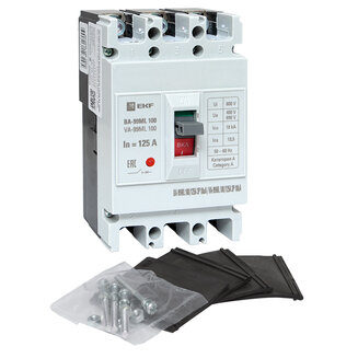 Автоматический выключатель ВА-99МL 100/125А 3P 18кА EKF Basic