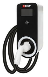 Зарядное устройство для электромобилей переменного тока 7 кВт с Type 2 коннектором EKF Impulse