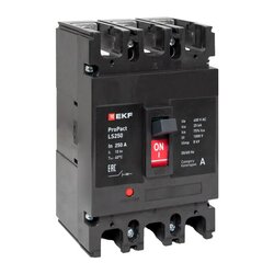 Автоматический выключатель LS250 25кА 3P 250А ProPact EKF