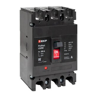 Автоматический выключатель LS250 25кА 3P 250А ProPact EKF