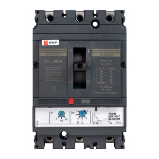 Выключатель автоматический ВА-99C 250/200А 3P 45кА EKF
