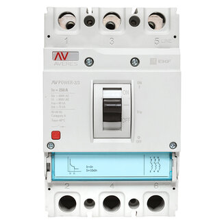 Автоматический выключатель AV POWER-2/3 250А 50kA ETU2.0 EKF AVERES