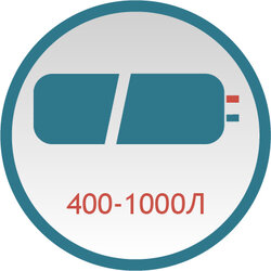 Бойлер косвенного нагрева 400-1000 литров