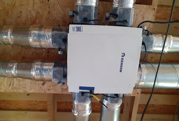 Вентиляционная система для вытяжки RENSON HEALTHBOX 3.0 с клапанами