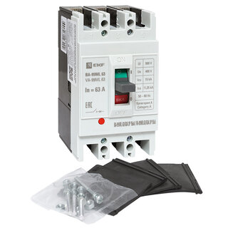 Автоматический выключатель ВА-99МL 63/ 63А 3P 15кА EKF Basic