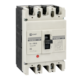 Выключатель автоматический ВА-99М 250/160А 3P 35кА с электромагнитным расцепителем EKF PROxima